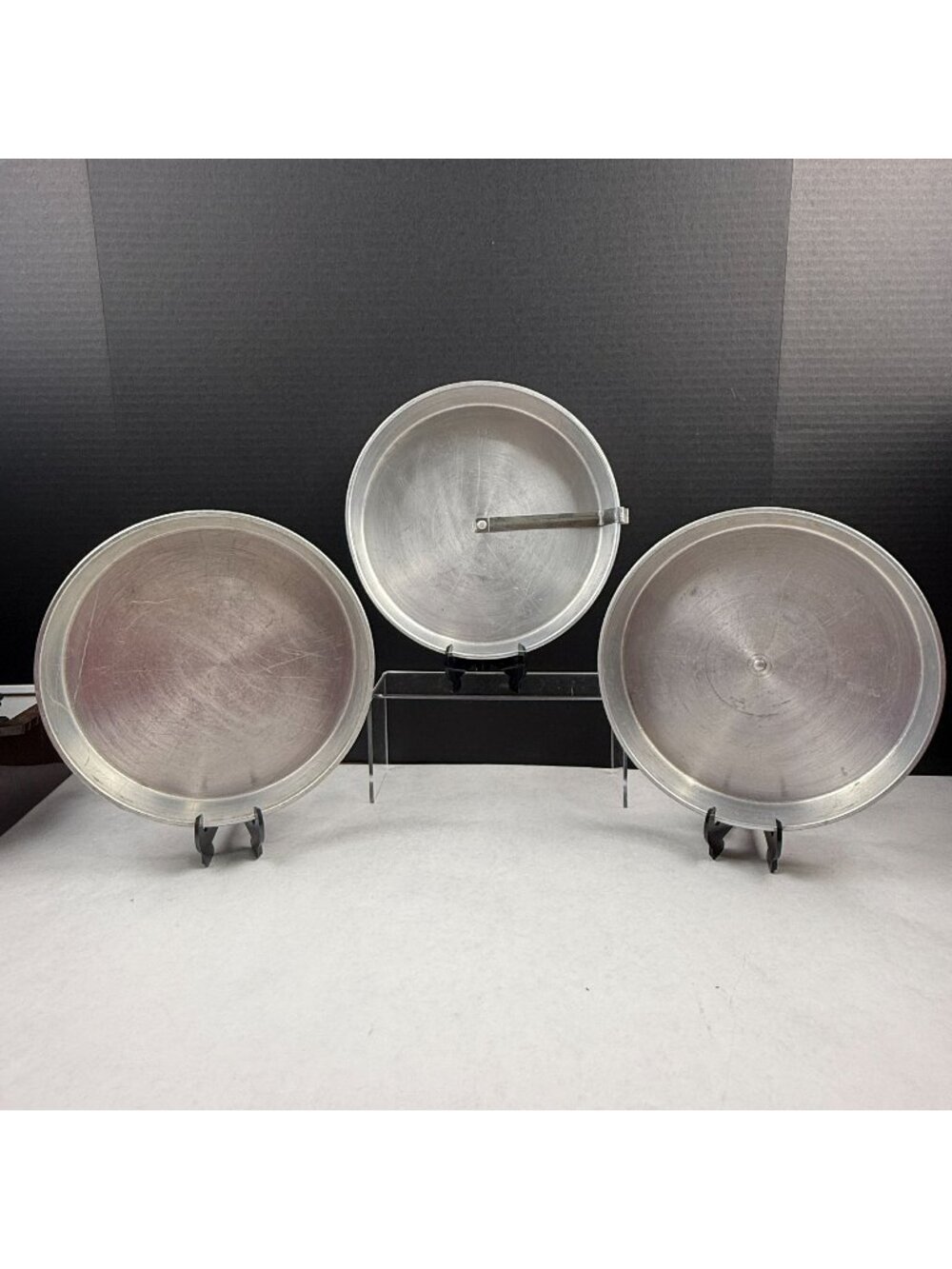Vintage Kitchen Pride Extra Heavy Aluminum Round Cake Pans 3-Piece Set